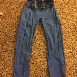 Lululemon “all the right places” crop yoga pants